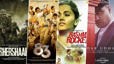Filmfare Awards 2022: Sidharth Malhotra-Kiara Advani’s Shershaah Gets 10 Nods; 83, Sadar Udham, Rashmi Rocket Also Rule - Check Out Full Nominations List Here!